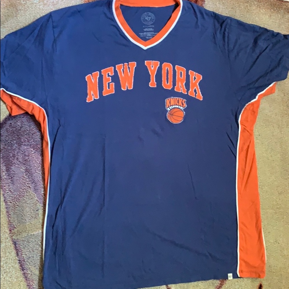 New York Knicks ‘47 Brand T Shirt XXL EUC